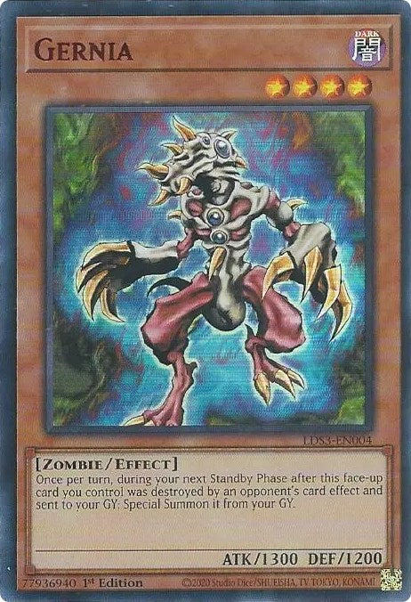 Gernia (Red) [LDS3-EN004] Ultra Rare 