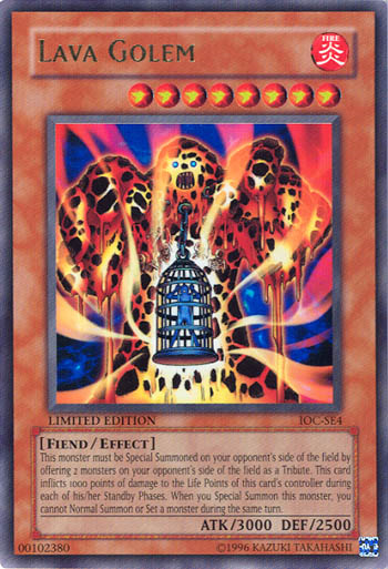 Lava Golem [IOC-SE4] Ultra Rare 