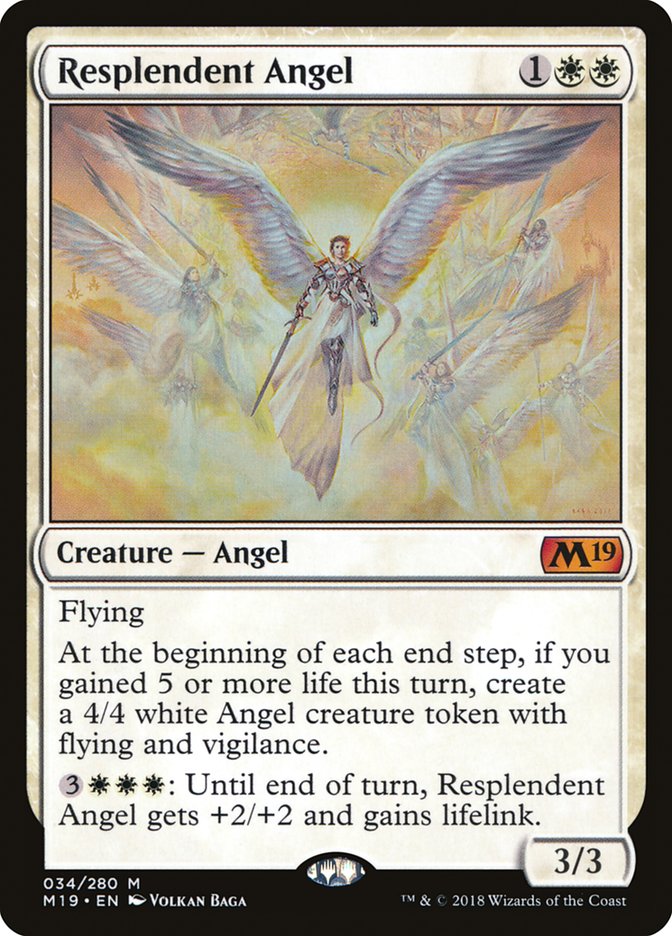 Resplendent Angel [Core Set 2019] 