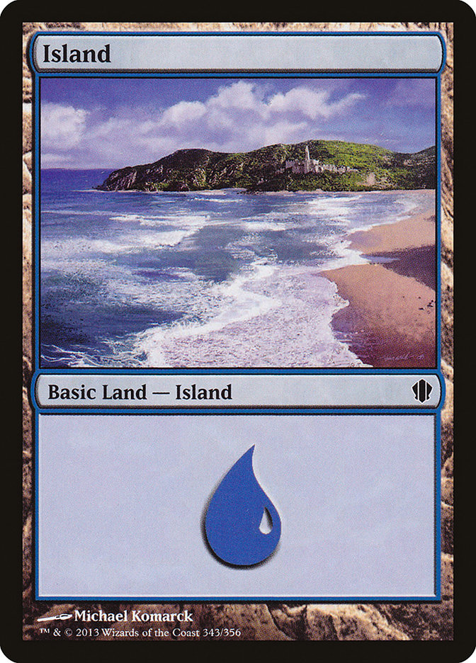 Island (343) [Commander 2013] 