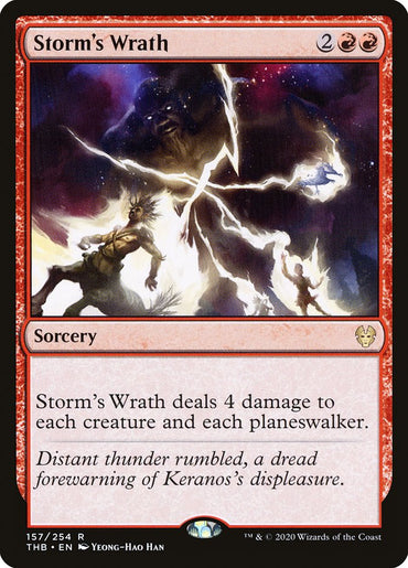 Storm's Wrath [Theros Beyond Death] 