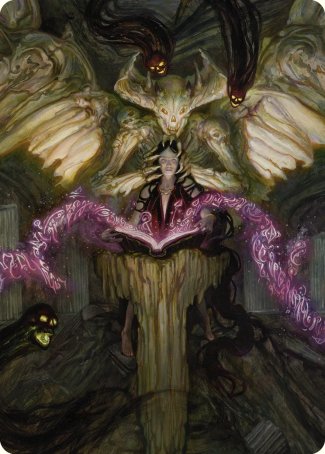 Demonic Tutor Art Card [Commander Masters Art Series] 