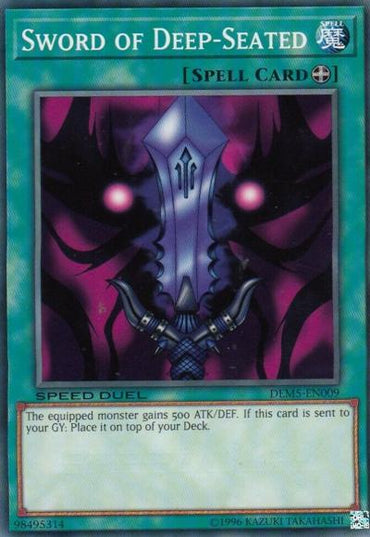 Sword of Deep-Seated [DEM5-EN009] Common 