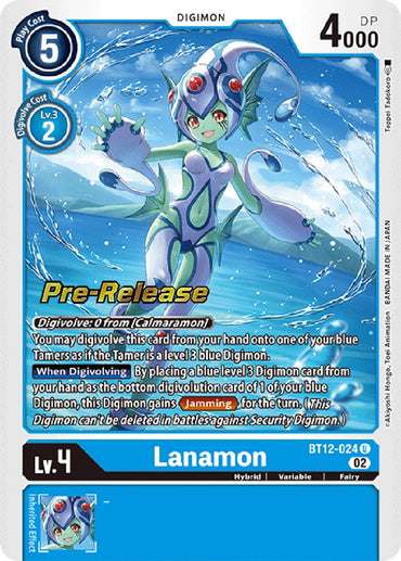 Lanamon [BT12-024] [Across Time Pre-Release Cards] 