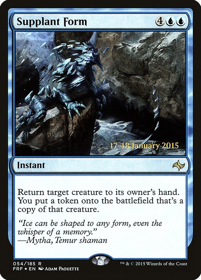 Supplant Form [Fate Reforged Prerelease Promos] 