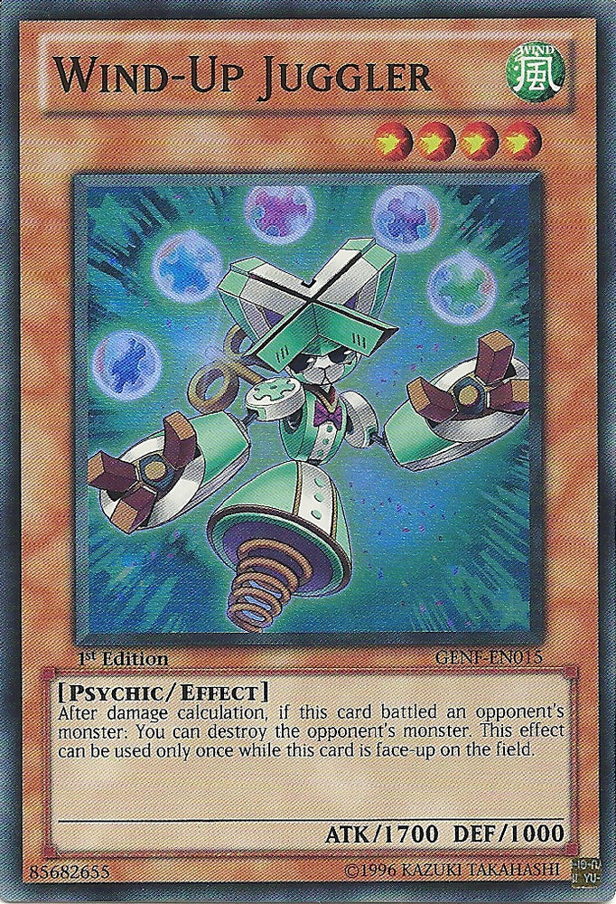 Wind-Up Juggler [GENF-EN015] Super Rare 