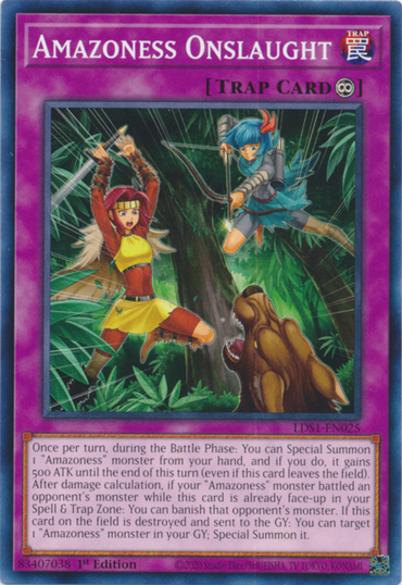 Amazoness Onslaught [LDS1-EN025] Common 