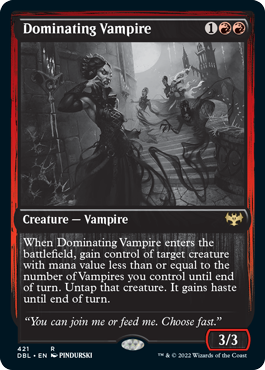 Dominating Vampire [Innistrad: Double Feature] 