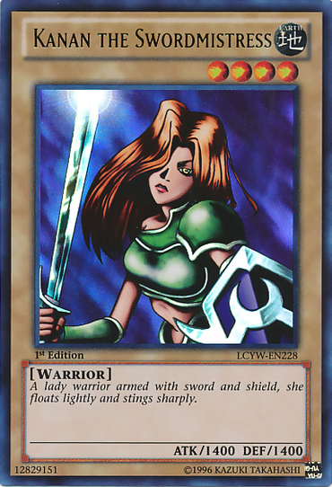Kanan the Swordmistress [LCYW-EN228] Ultra Rare 