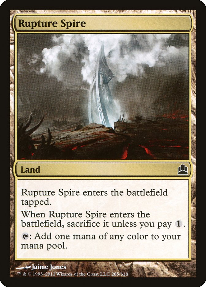 Rupture Spire [Commander 2011] 