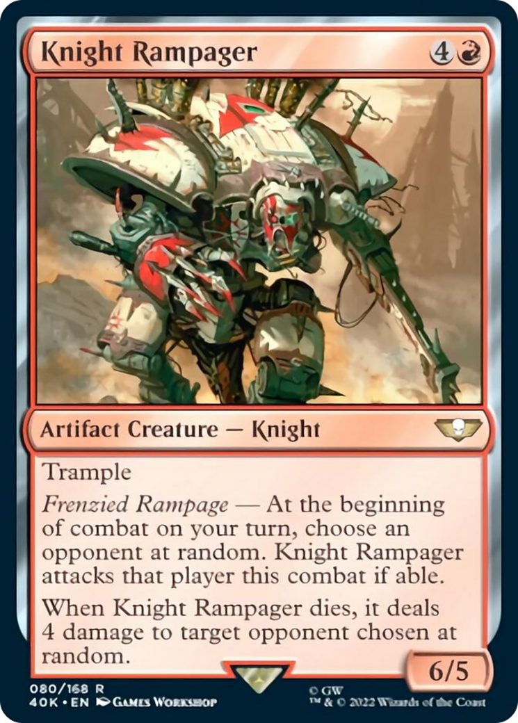 Knight Rampager [Warhammer 40,000] 