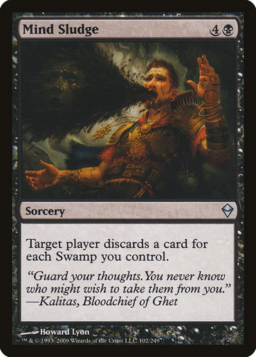 Mind Sludge [Zendikar] 