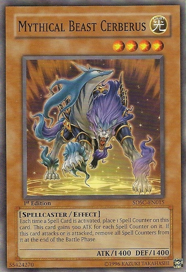 Mythical Beast Cerberus [SDSC-EN015] Common 
