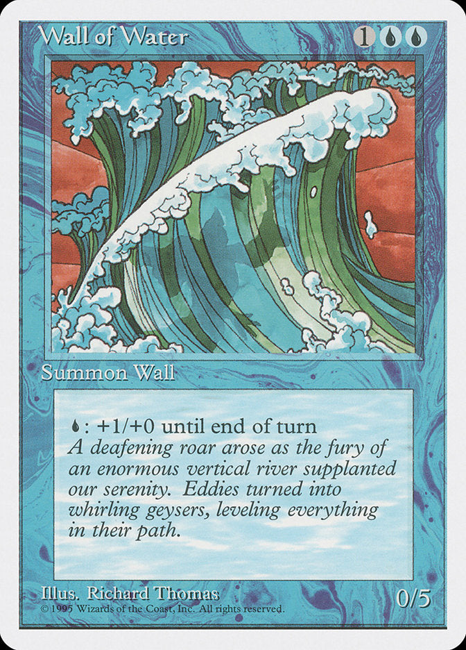 Wall of Water [Fourth Edition] 