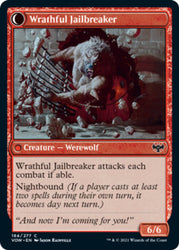 Weary Prisoner // Wrathful Jailbreaker [Innistrad: Crimson Vow] 