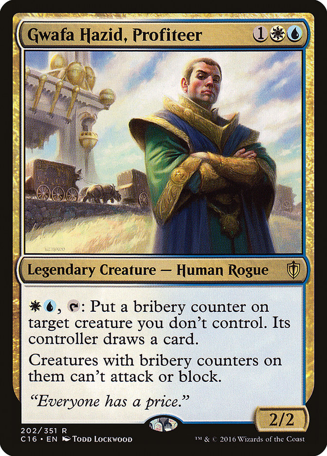 Gwafa Hazid, Profiteer [Commander 2016] 