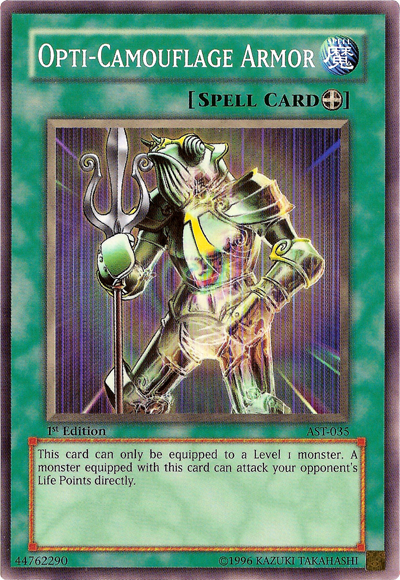 Opti-Camouflage Armor [AST-035] Common 