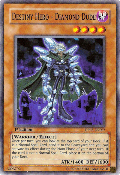 Destiny Hero - Diamond Dude [DP05-EN003] Common 
