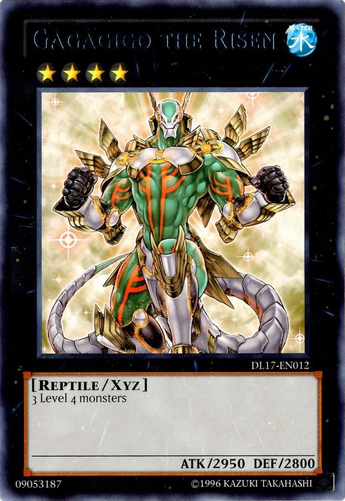 Gagagigo the Risen (Blue) [DL17-EN012] Rare 