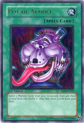 Pot of Avarice [EEN-EN037] Ultimate Rare 
