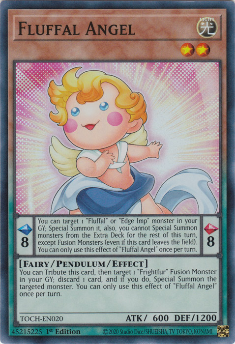 Fluffal Angel [TOCH-EN020] Super Rare 