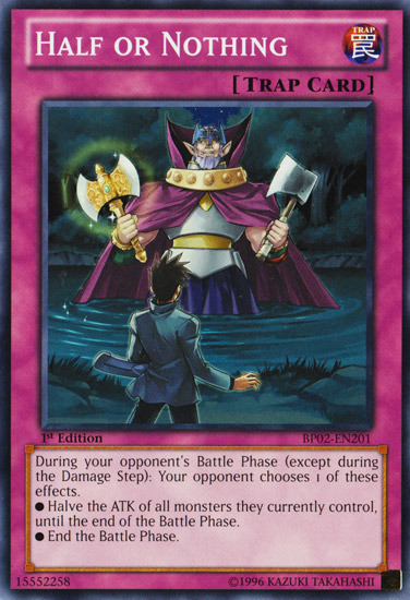 Half or Nothing [BP02-EN201] Mosaic Rare 