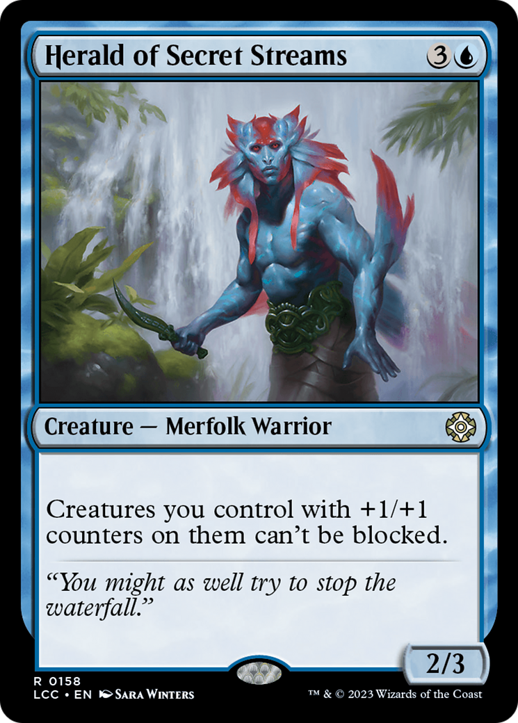 Herald of Secret Streams [The Lost Caverns of Ixalan Commander]