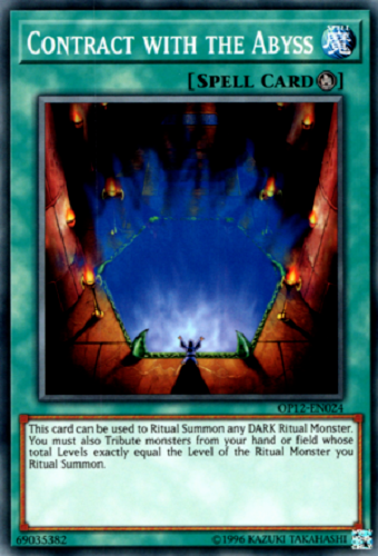 Contract with the Abyss [OP12-EN024] Common 
