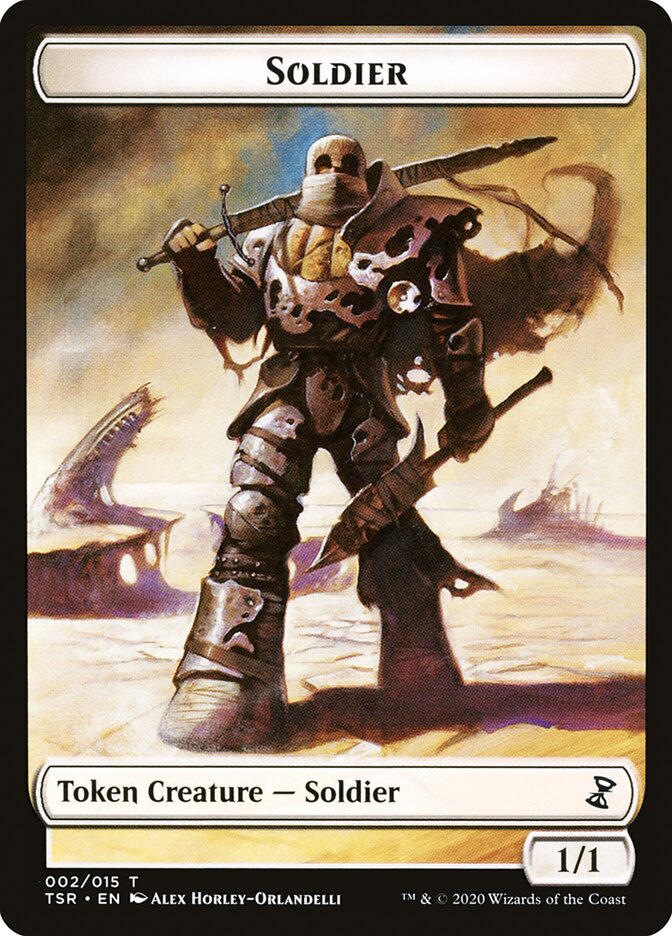 Soldier Token [Time Spiral Remastered Tokens] 