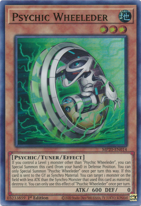 Psychic Wheeleder [MP20-EN014] Ultra Rare 