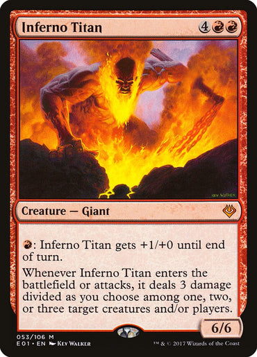 Inferno Titan [Archenemy: Nicol Bolas] 