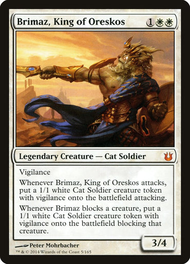 Brimaz, King of Oreskos [Born of the Gods] 