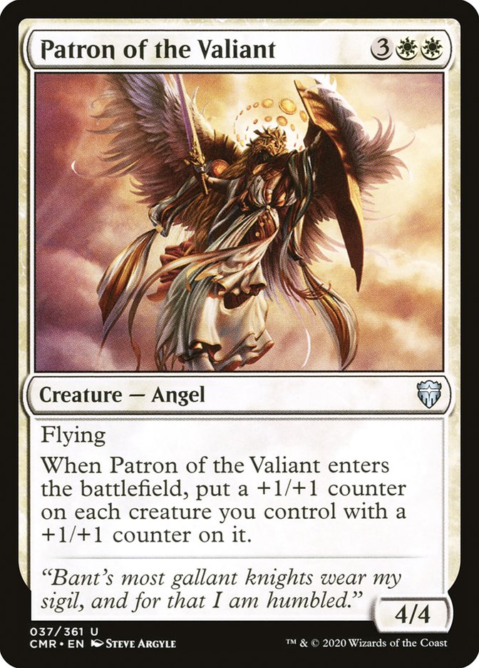 Patron of the Valiant [Commander Legends] 