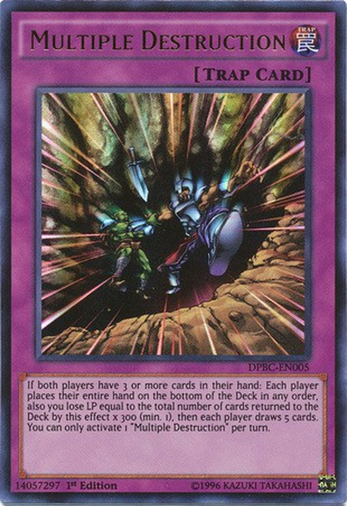 Multiple Destruction [DPBC-EN005] Ultra Rare 