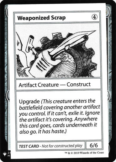 Weaponized Scrap [Mystery Booster Playtest Cards] 