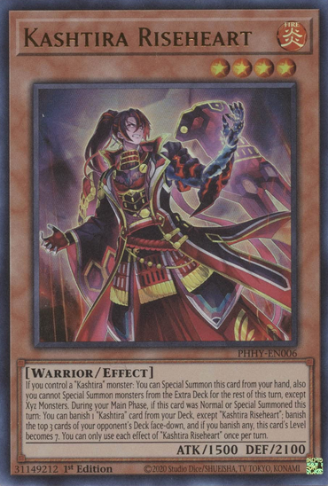 Kashtira Riseheart [PHHY-EN006] Ultra Rare 