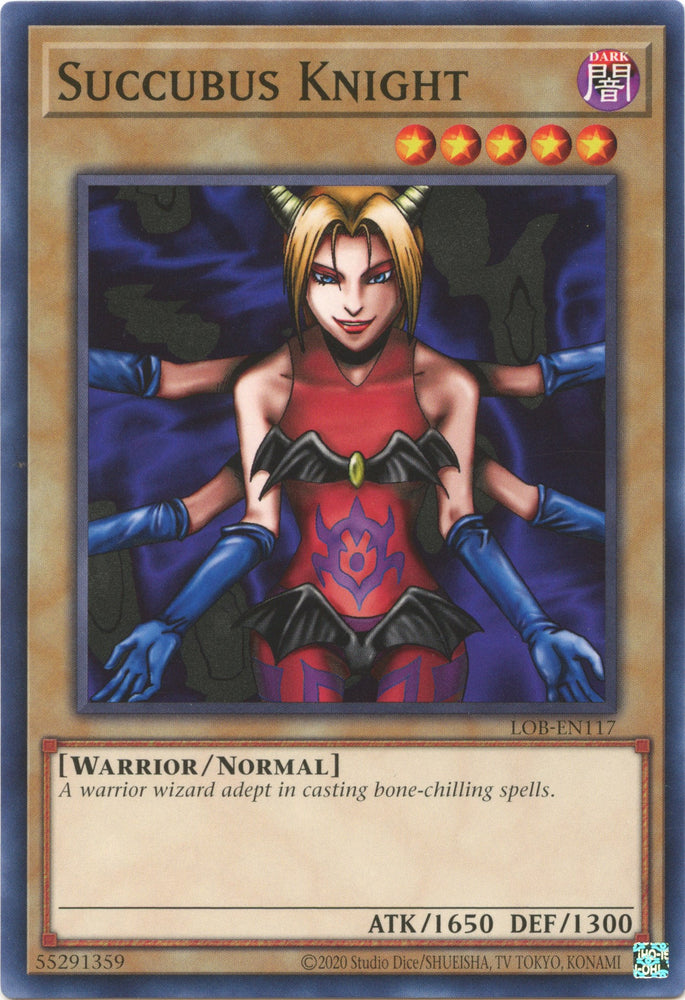 Succubus Knight (25th Anniversary) [LOB-EN117] Common 