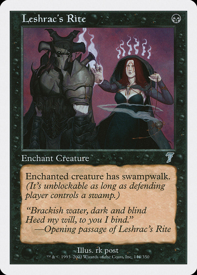 Leshrac's Rite [Seventh Edition] 