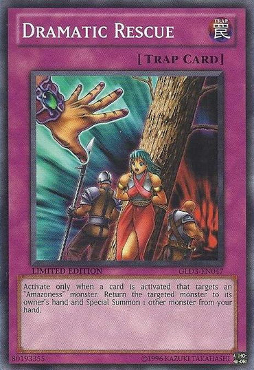 Dramatic Rescue [GLD3-EN047] Common 