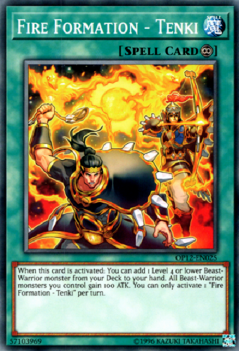Fire Formation - Tenki [OP12-EN025] Common 
