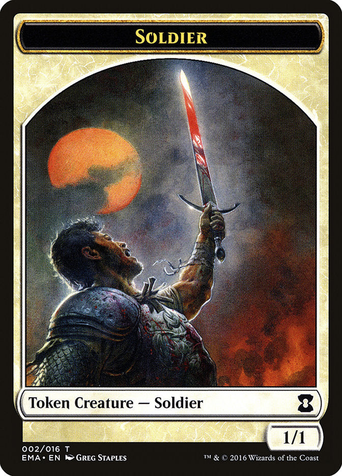 Soldier Token [Eternal Masters Tokens] 