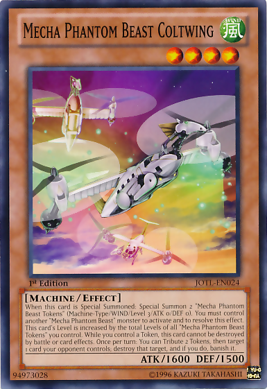 Phantom Beast Coltwing Mecha [JOTL-EN024] Common 