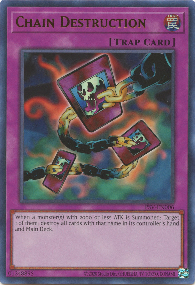 Chain Destruction (25th Anniversary) [PSV-EN006] Ultra Rare 