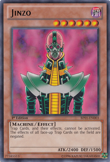 Jinzo [BP01-EN003] Rare 