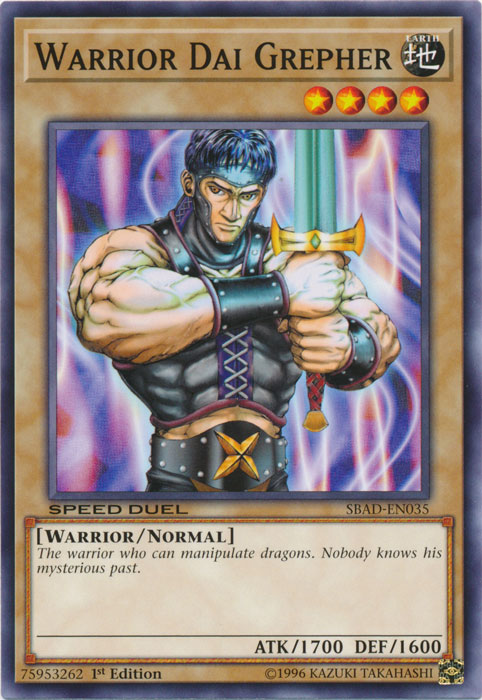 Warrior Dai Grepher [SBAD-EN035] Common 