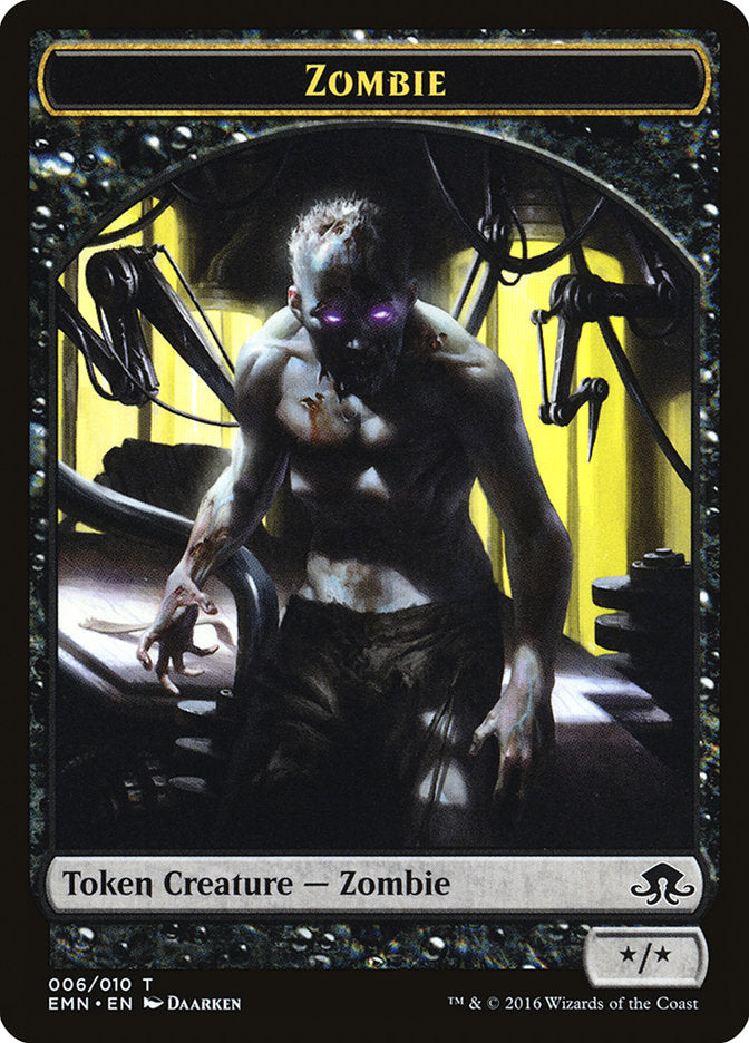 Zombie Token (006/010) [Eldritch Moon Tokens] 