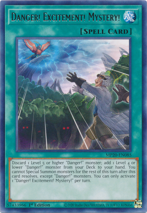 Danger! Excitement! Mystery! [MP20-EN085] Rare 