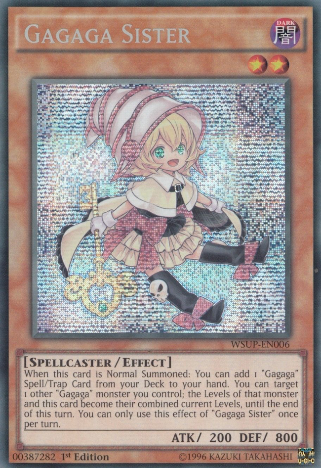 Gagaga Sister [WSUP-EN006] Secret Rare 
