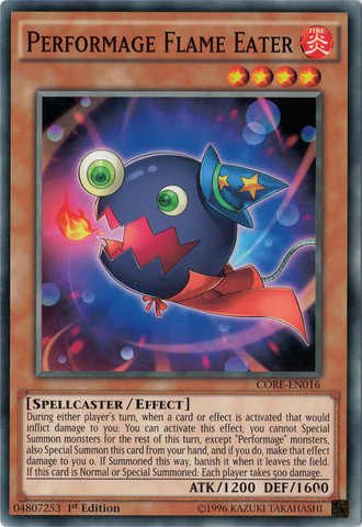 Performage Flame Eater [CORE-EN016] Common 