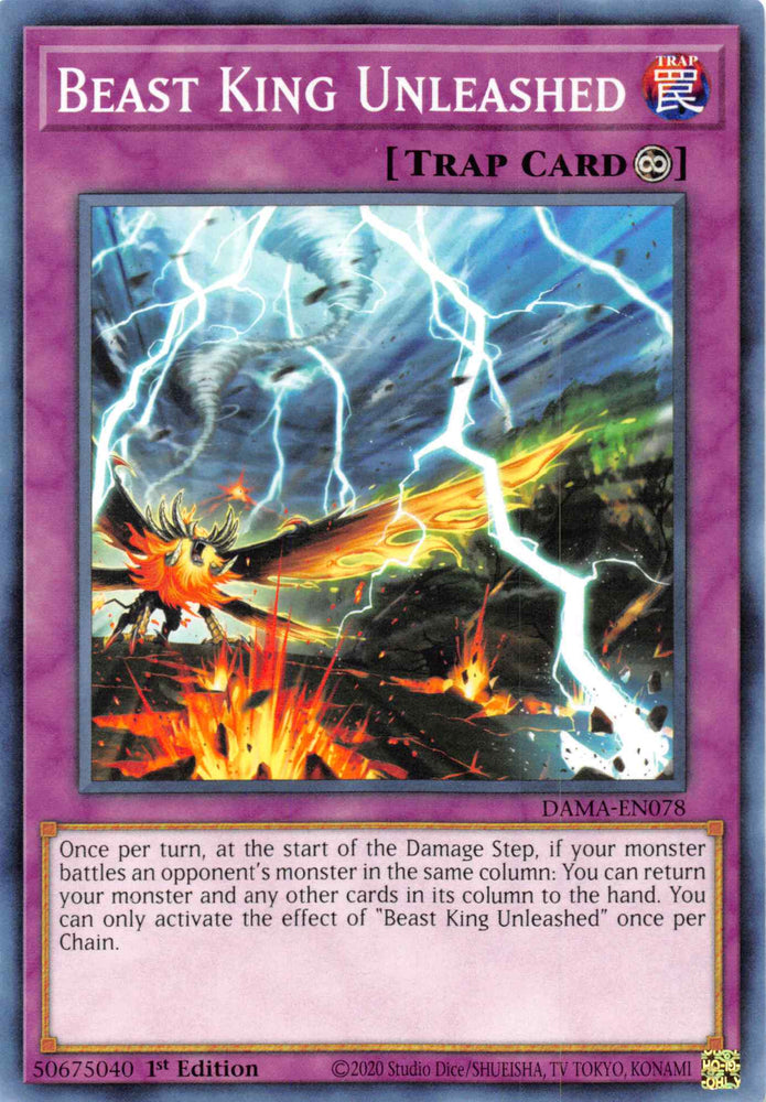 Beast King Unleashed [DAMA-EN078] Common 